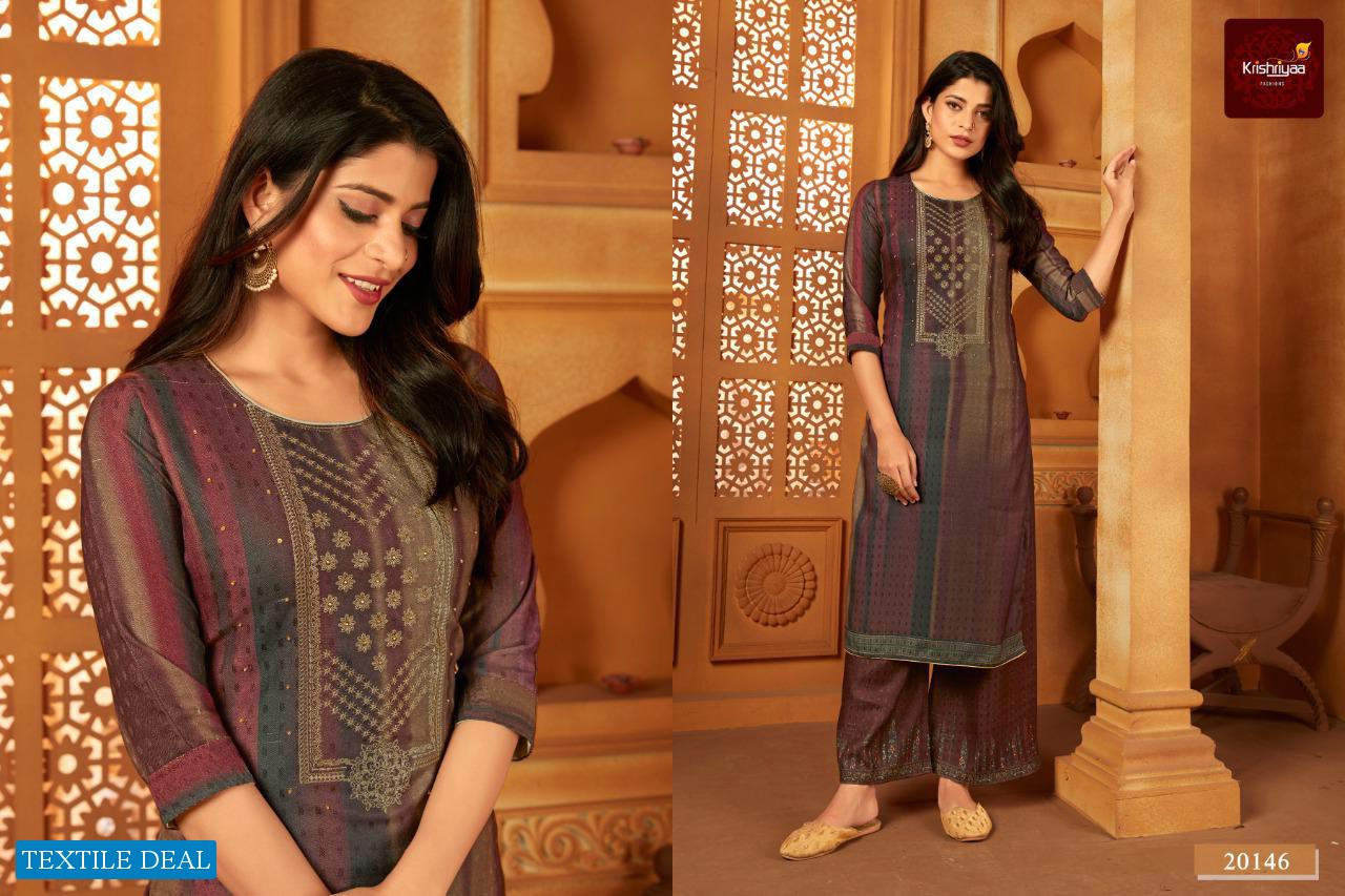 Krishriyaa Pashmina Weaves Wholesale Shopping Full Stitched Dress