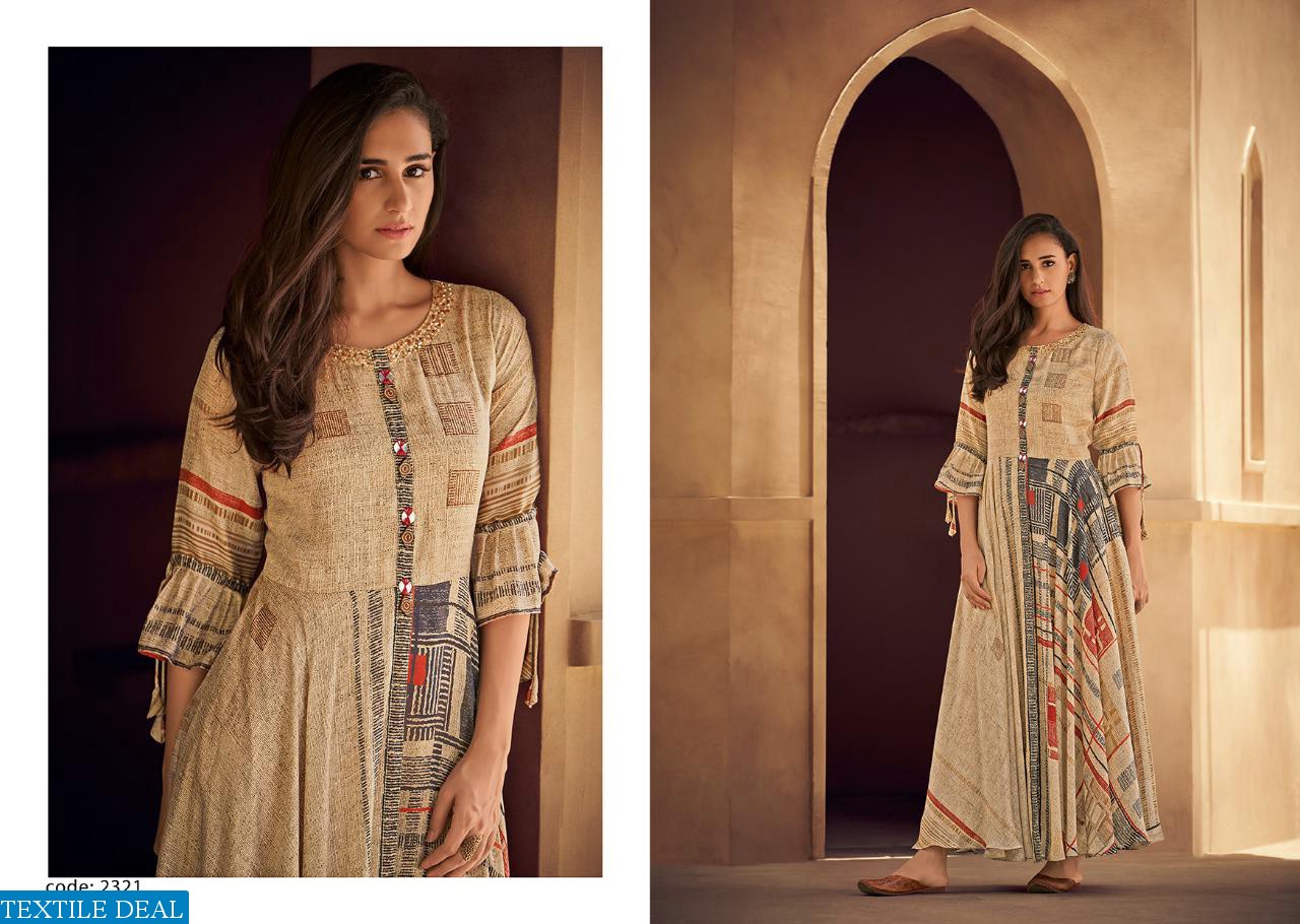 Krsna 2321 Series Wholesale Ready Made Designer Gowns