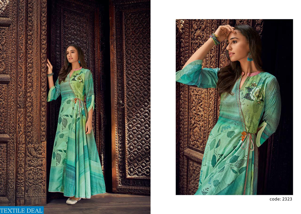 Krsna 2321 Series Wholesale Ready Made Designer Gowns