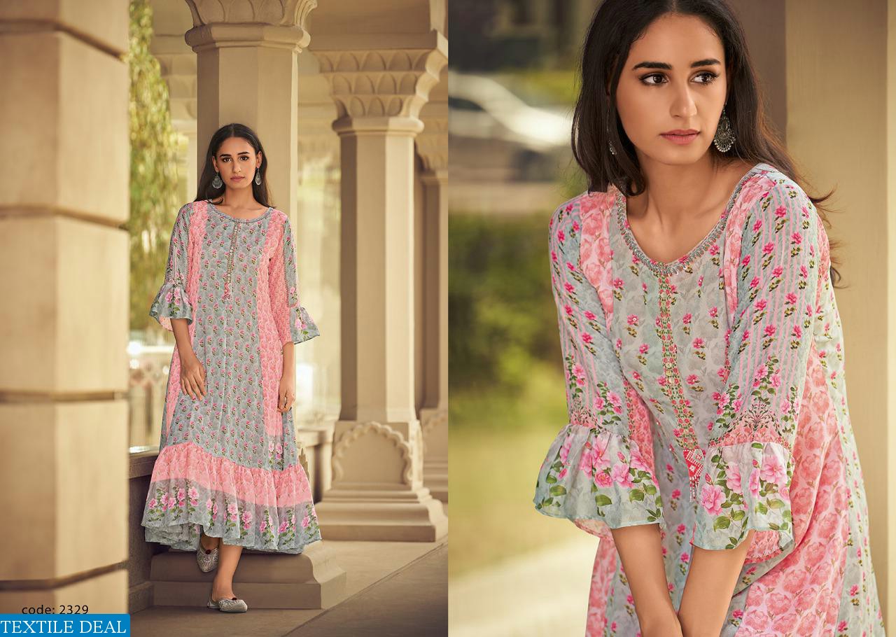 Krsna 2321 Series Wholesale Ready Made Designer Gowns