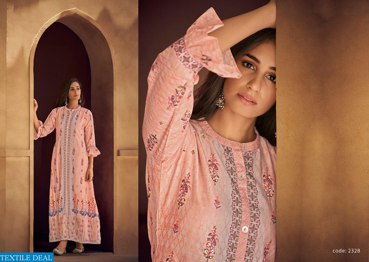 Krsna 2321 Series Wholesale Ready Made Designer Gowns