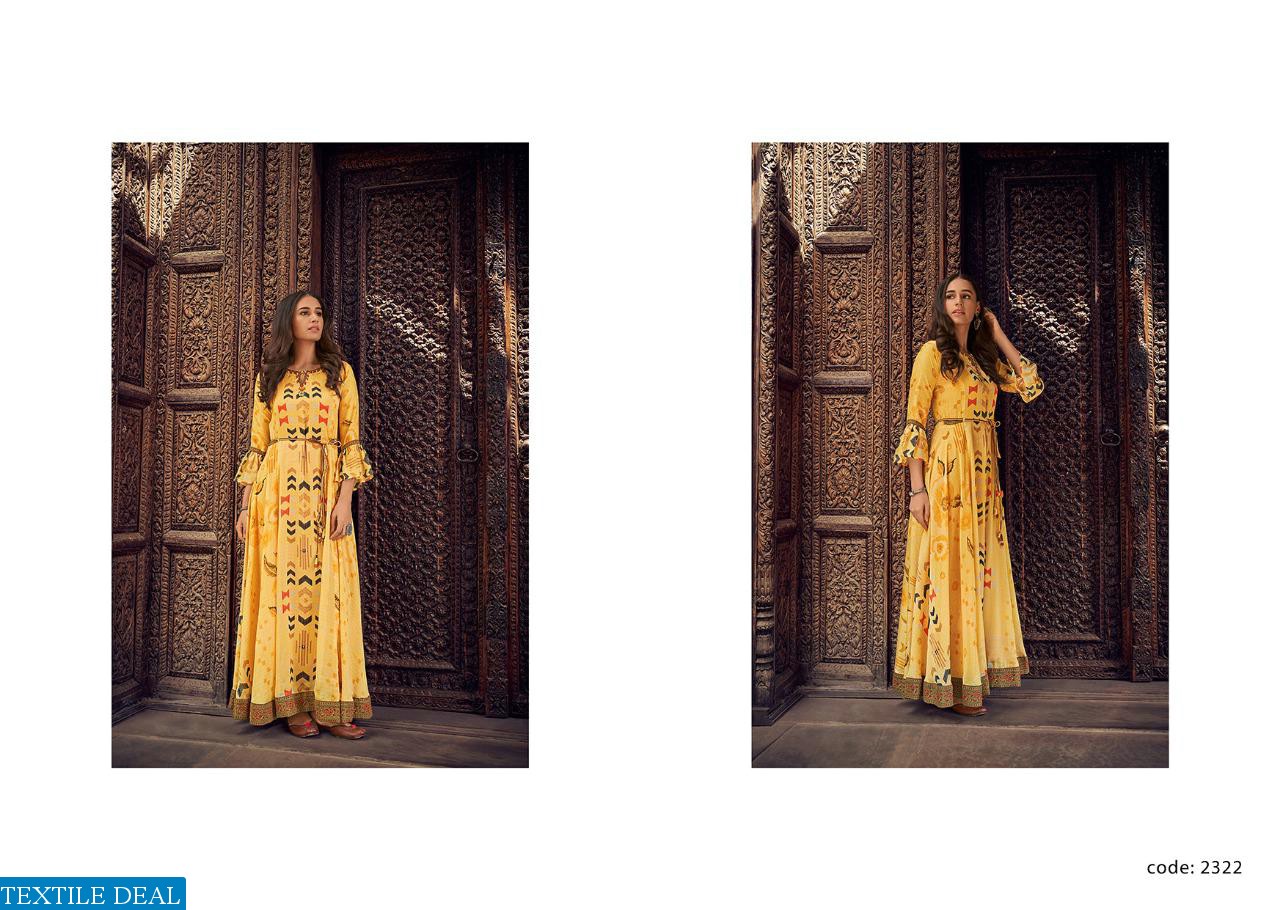 Krsna 2321 Series Wholesale Ready Made Designer Gowns