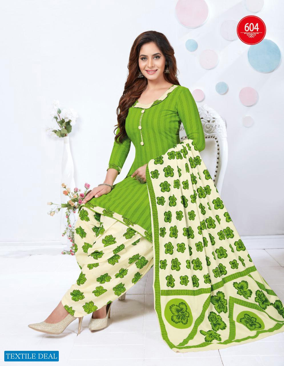 Kuber Geet Patiyala Vol-6 wholesale Printed Dress Material