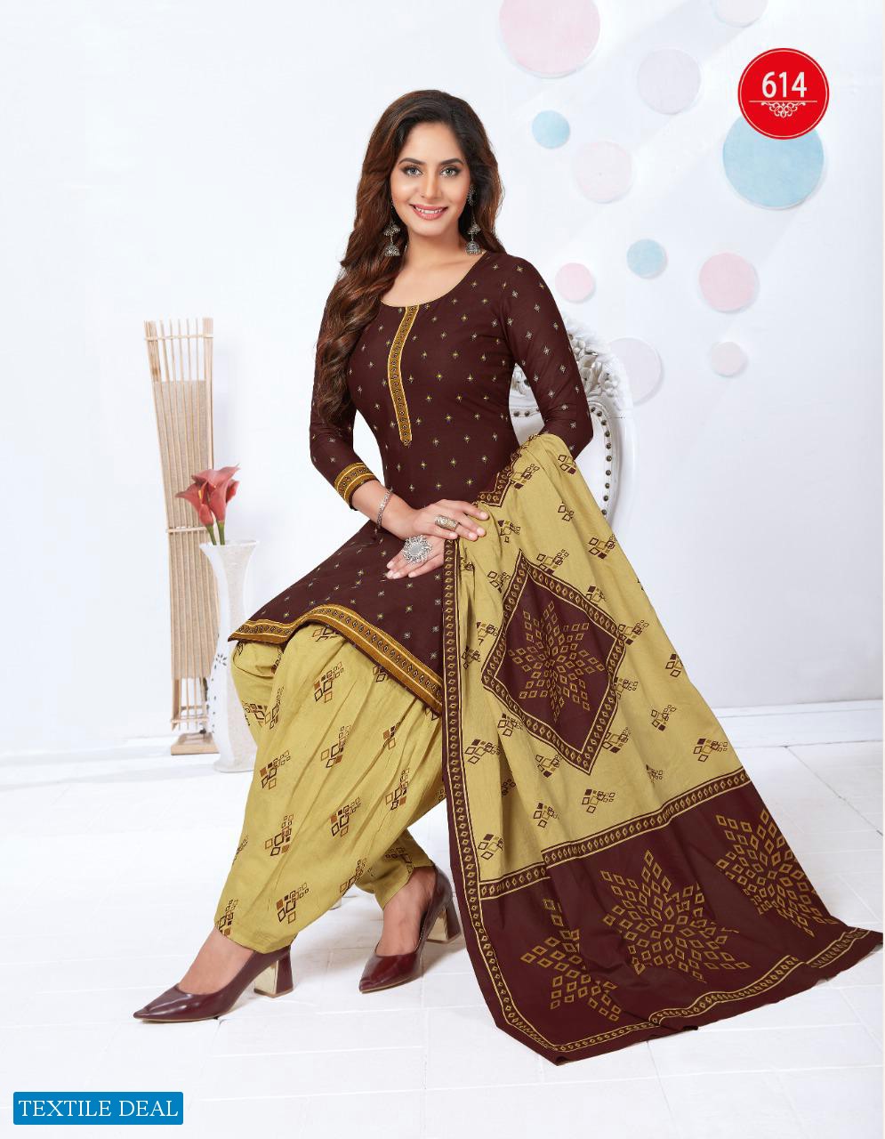 Kuber Geet Patiyala Vol-6 wholesale Printed Dress Material