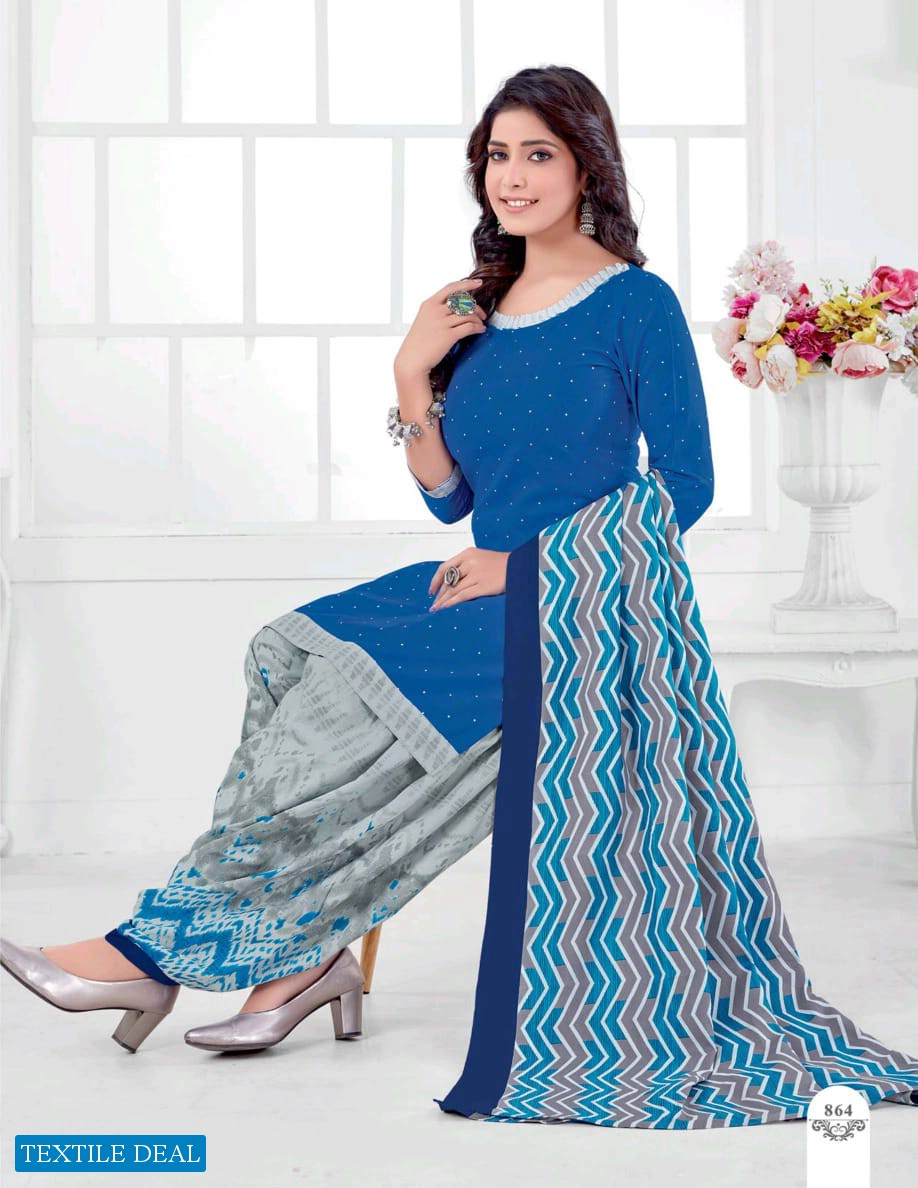 Kuber Geet Patiyala Vol-8 wholesale Printed Dress Material