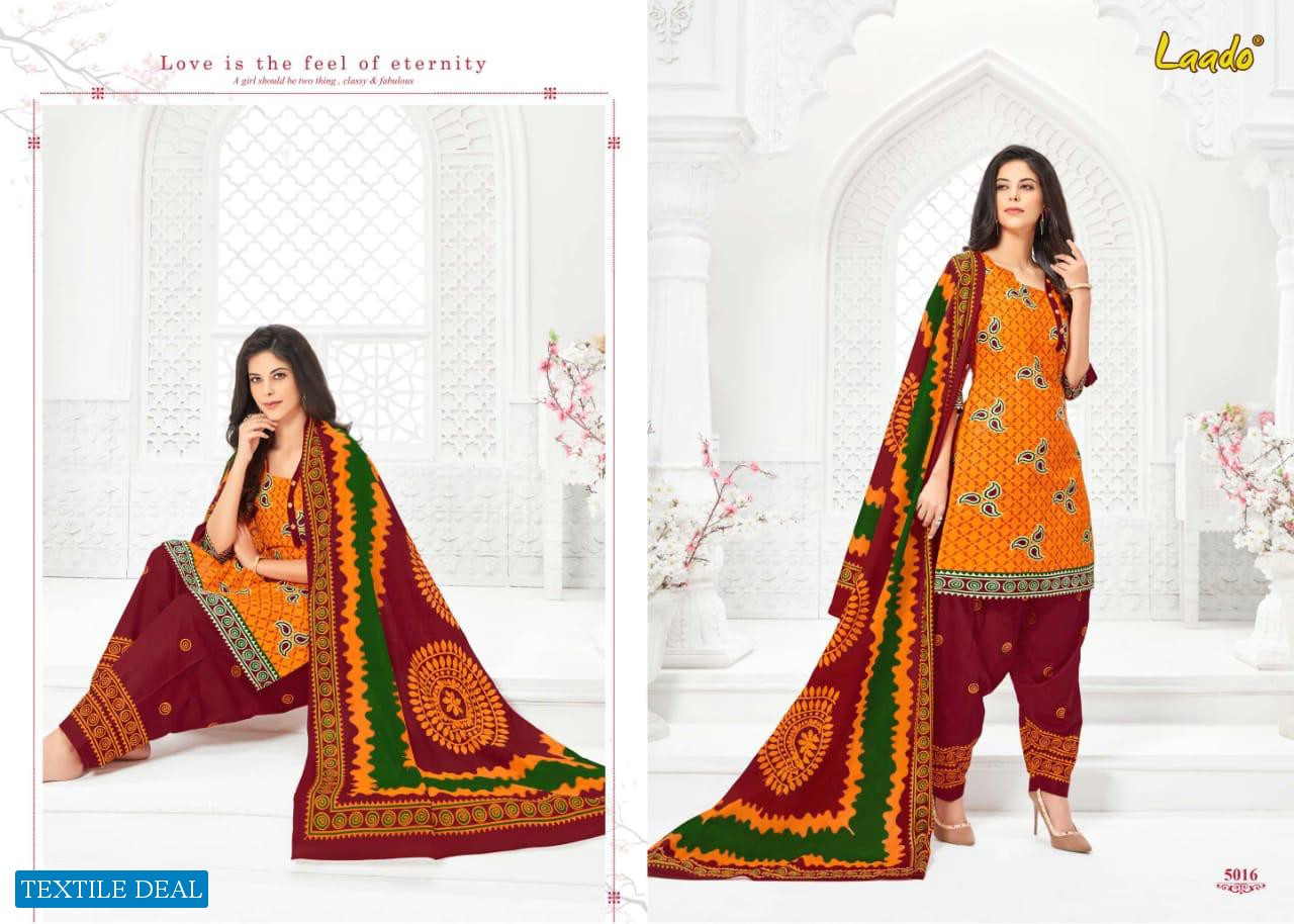 LAADO VOL 50 PURE COTTON CASUAL WEAR SALWAR SUIT WHOLESALER