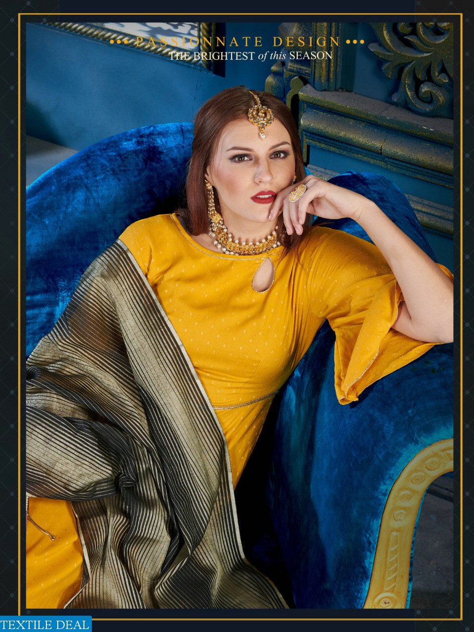 LADYVIEW PRESENT MANOHARI WEAVING RAYON KURTI WITH BANARASI DUPATTA TRADER