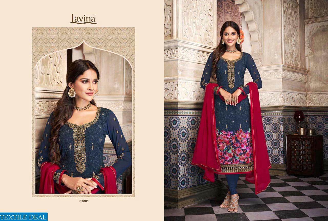 LAVINA LAUNCHING LAVINA VOL 82 GEORGETTE DIGITAL PRINT SUIT TRADER