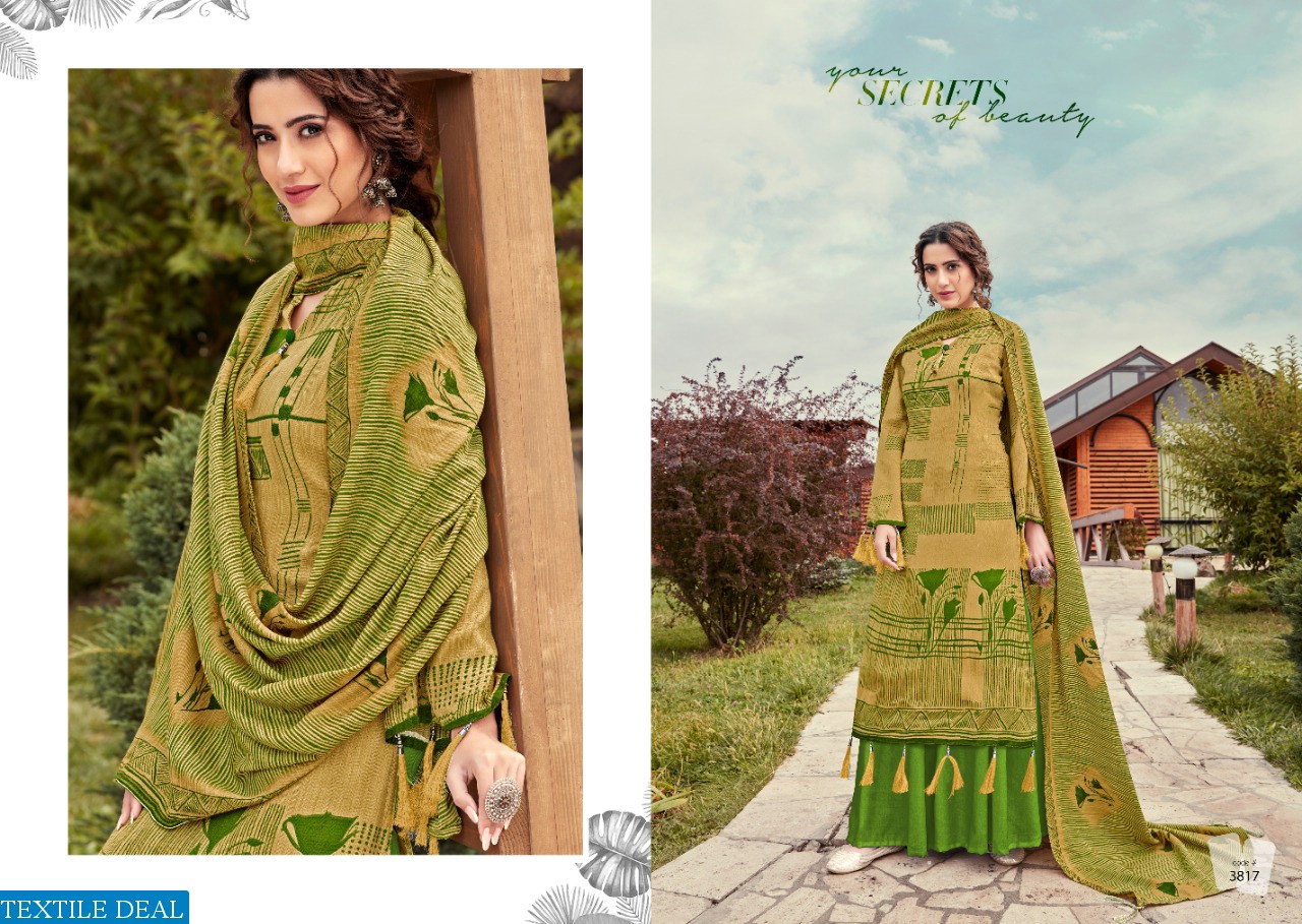 LEVISHA FEMINA VOL 6 PURE PASHMINA PRINTED CASUAL WEAR SUIT TRADER IN SURAT MARKET