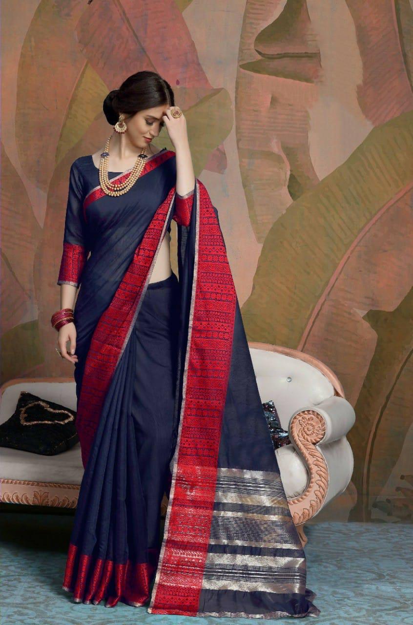 LILEN COTTON SAREES WHOLESALE IN INDIA