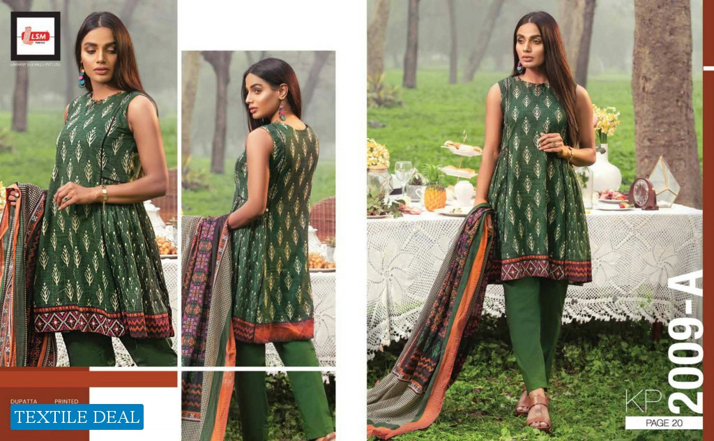 LSM Lakhany Komal Print 2021 Wholesale Branded Pakistani Suits