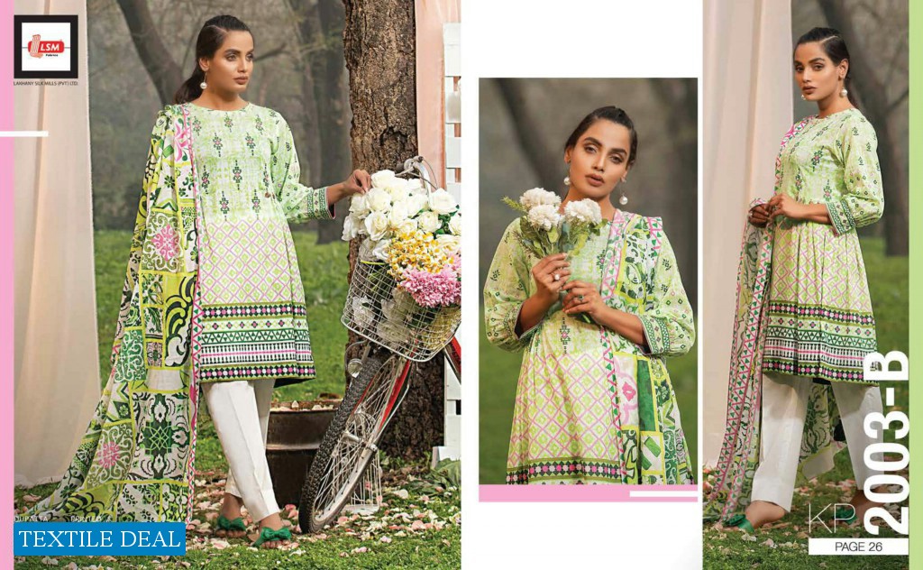 LSM Lakhany Komal Print 2021 Wholesale Branded Pakistani Suits