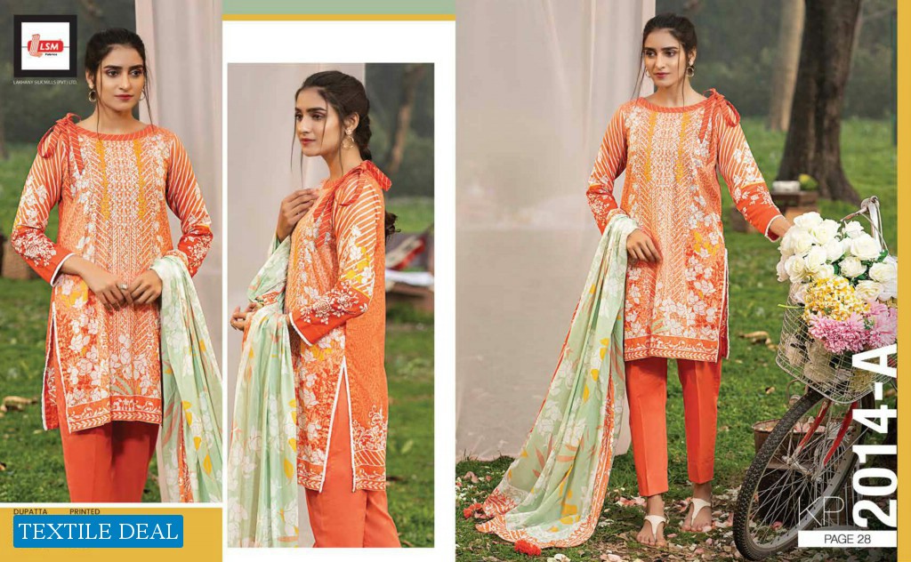 LSM Lakhany Komal Print 2021 Wholesale Branded Pakistani Suits