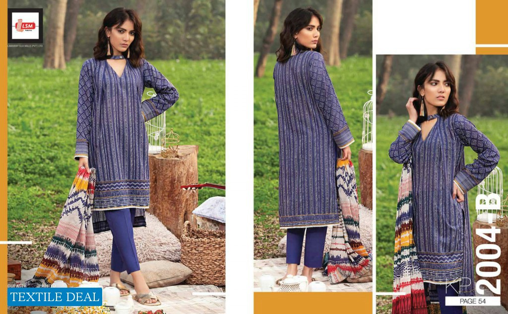 LSM Lakhany Komal Print 2021 Wholesale Branded Pakistani Suits