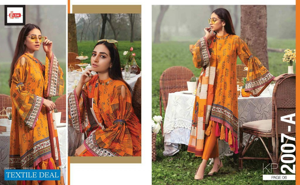 LSM Lakhany Komal Print 2021 Wholesale Branded Pakistani Suits