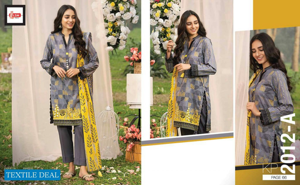 LSM Lakhany Komal Print 2021 Wholesale Branded Pakistani Suits