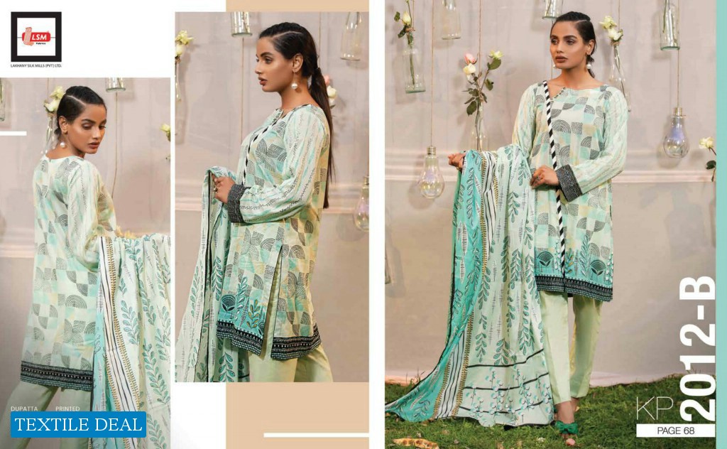 LSM Lakhany Komal Print 2021 Wholesale Branded Pakistani Suits