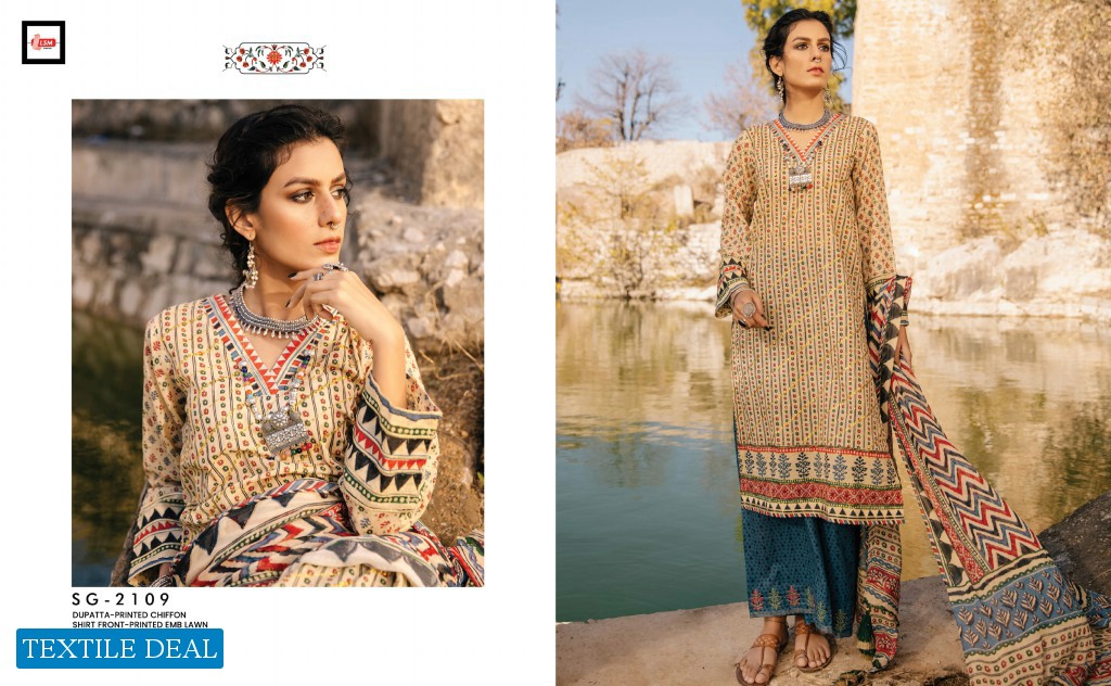 LSM Lakhany Spring Vol-1 Collection Wholesale Original Pakistani Dress