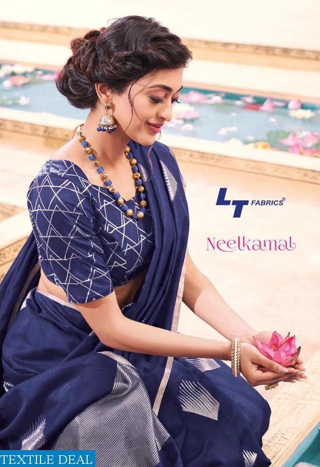 LT FASHION NEELKAMAL SILK TRADITIONAL WEAR 4156-4160 SERIES SAREE