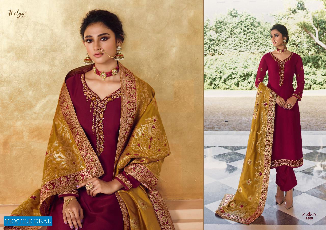 LT NITYA VOL 166 SATIN GEORGETTE EID SPECIAL DESIGNER FANCY SUITS