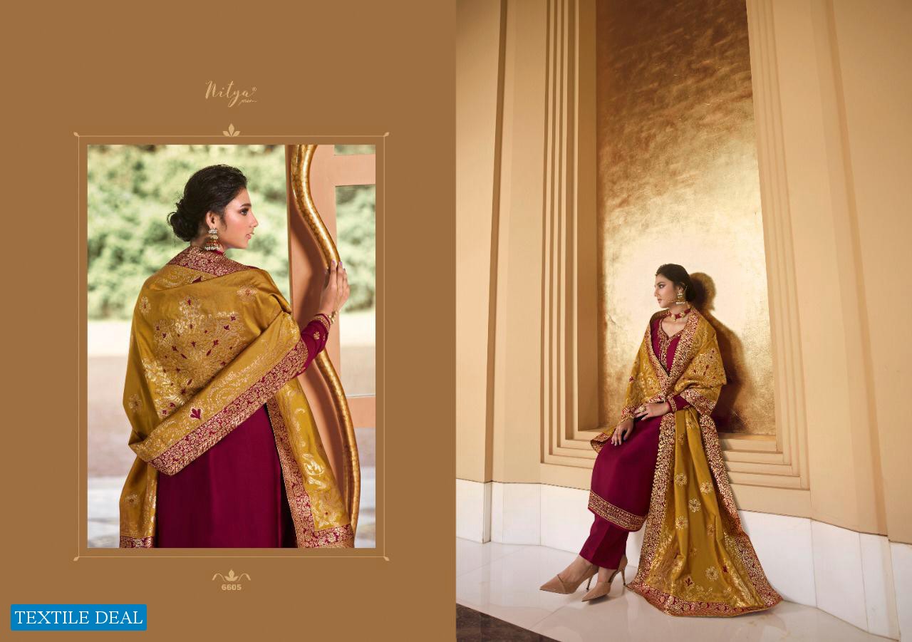 LT NITYA VOL 166 SATIN GEORGETTE EID SPECIAL DESIGNER FANCY SUITS