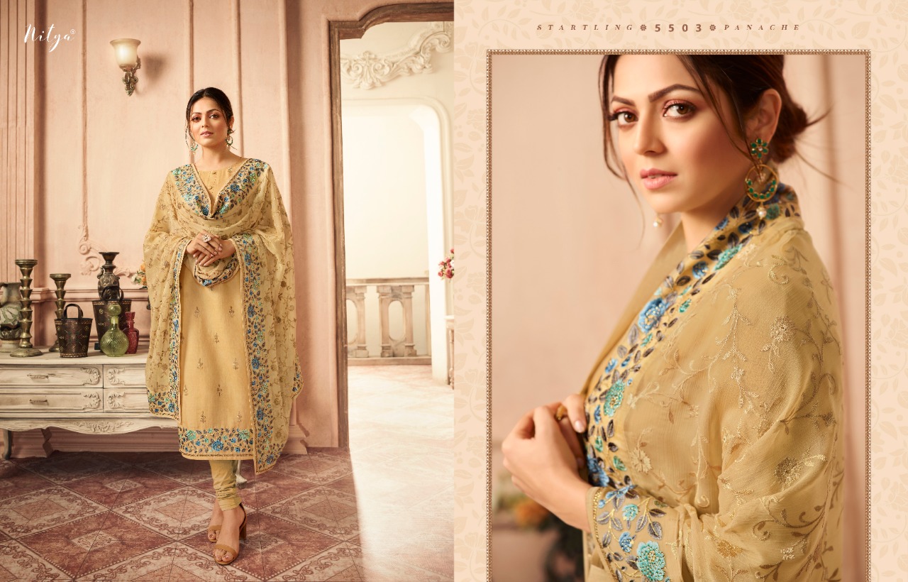 LT Nitya Vol-155 Wholesale Straight Long Salwar Kameez