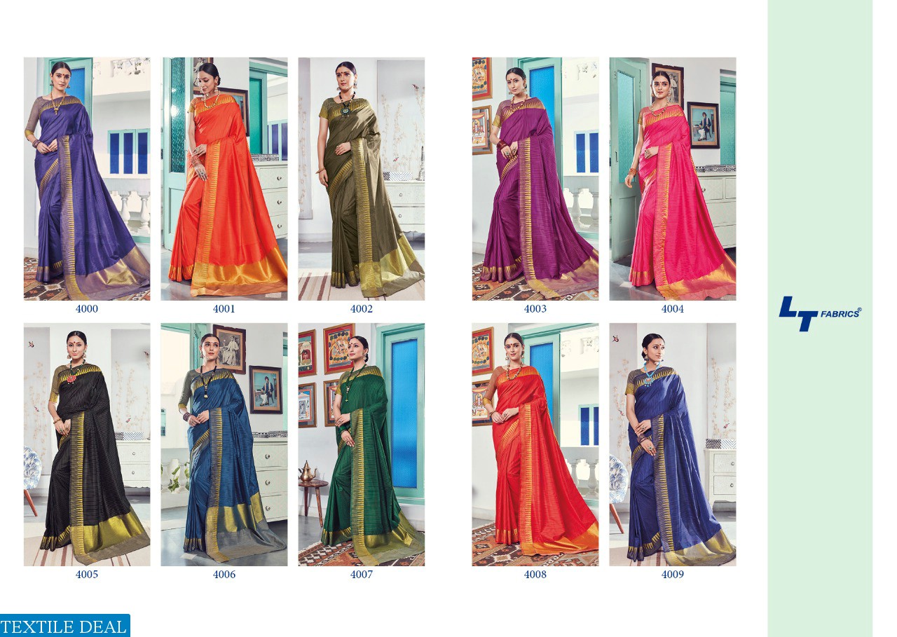 LT PRESENTING VIDHYA COTTON WIVING BORDER SAREE COLLECTION
