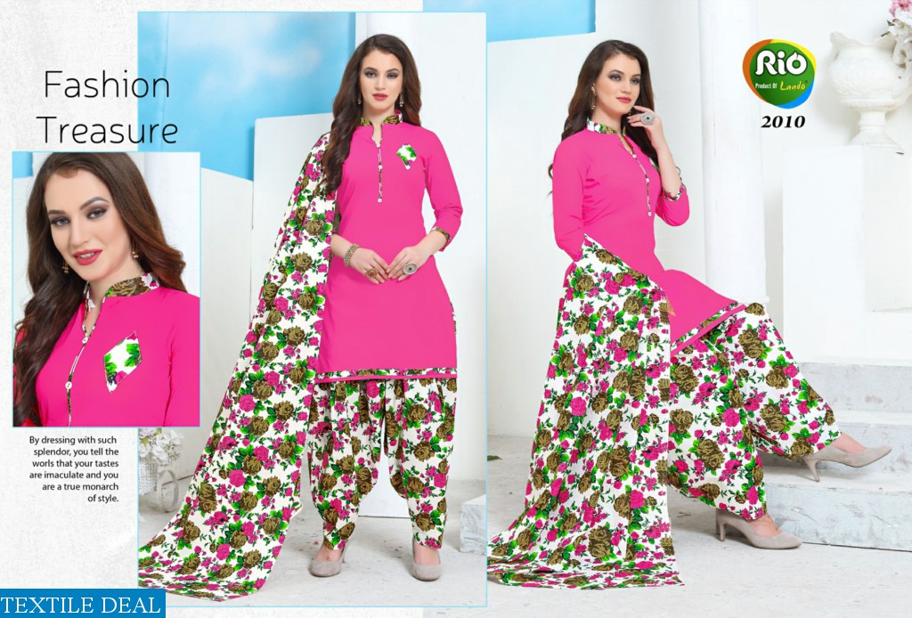 Laado Rio patiyala Vol-2 Wholesale Printed Dress Material