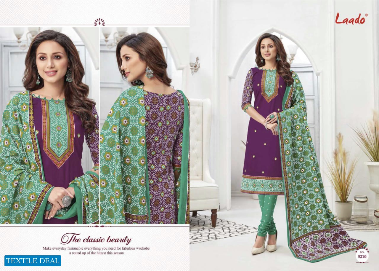 Laado print vol-52 Wholesale Printed Dress Material