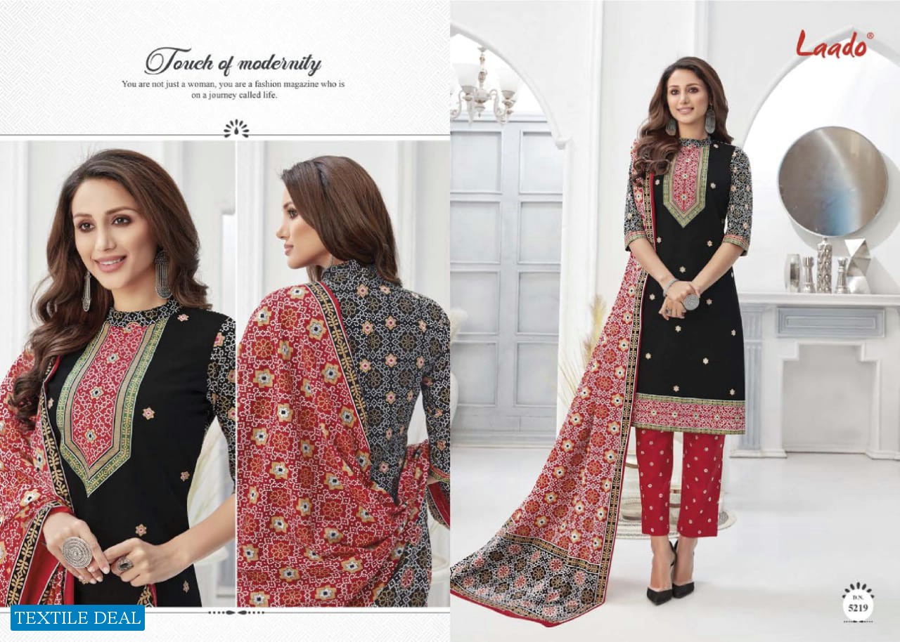 Laado print vol-52 Wholesale Printed Dress Material