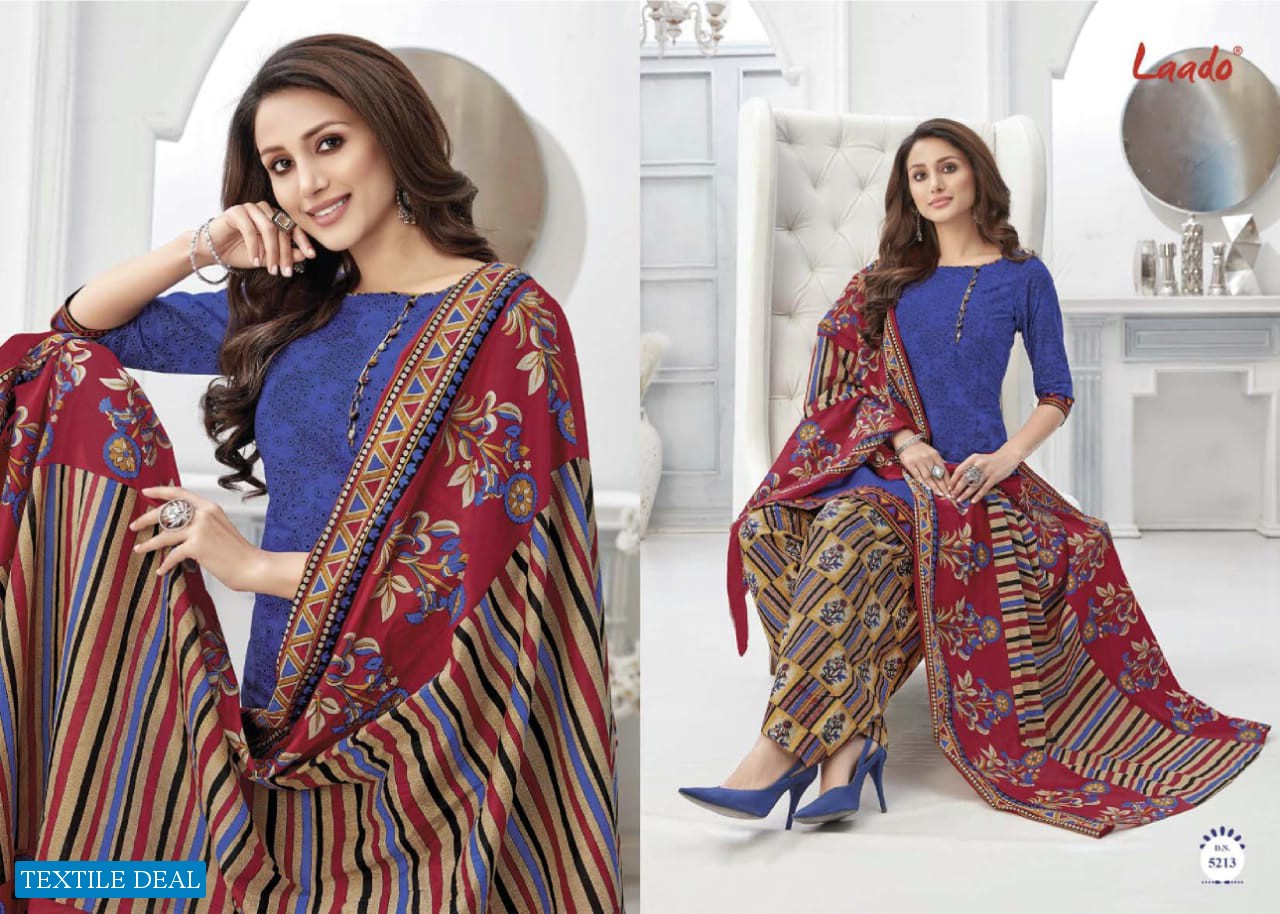 Laado print vol-52 Wholesale Printed Dress Material