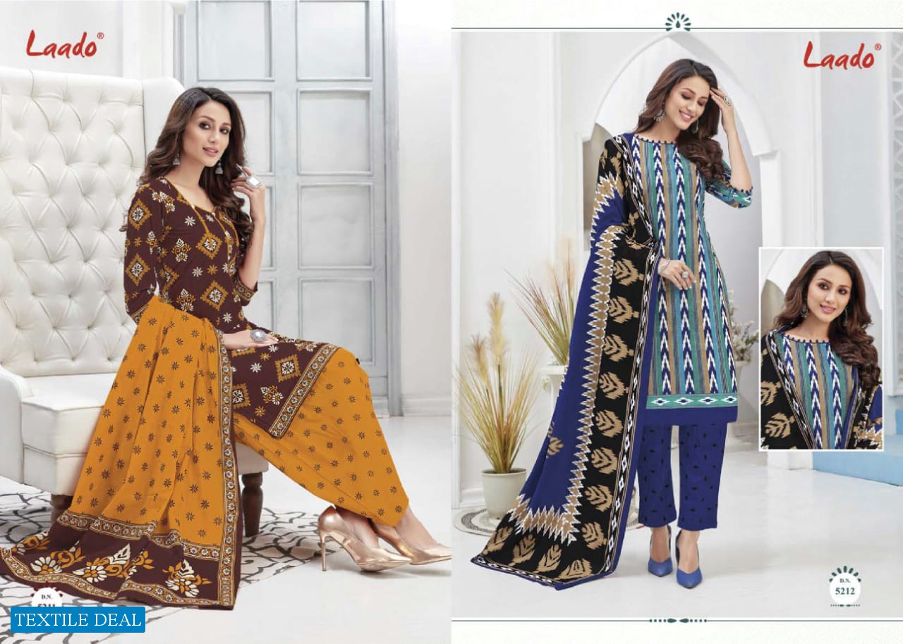 Laado print vol-52 Wholesale Printed Dress Material
