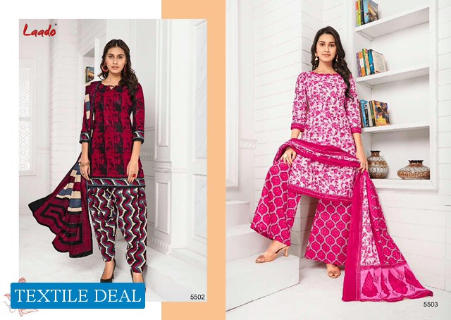 Laado print vol-55 Wholesale Printed Dress Material