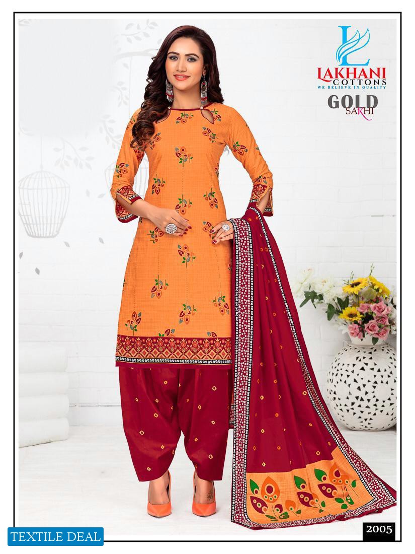 Lakhani Gold Sakhi Vol-2 Wholesale Printed Dress Material