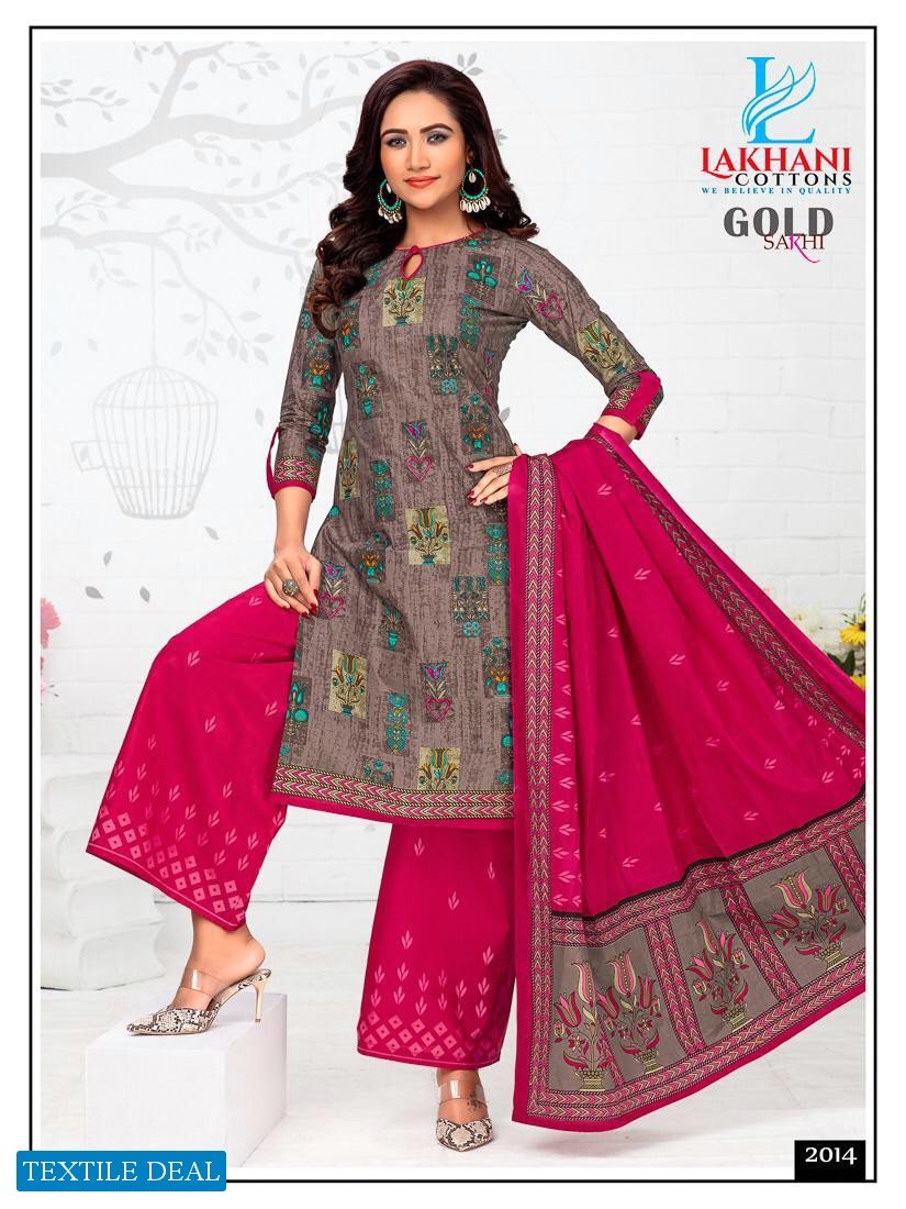 Lakhani Gold Sakhi Vol-2 Wholesale Printed Dress Material