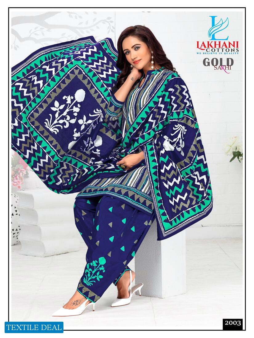 Lakhani Gold Sakhi Vol-2 Wholesale Printed Dress Material