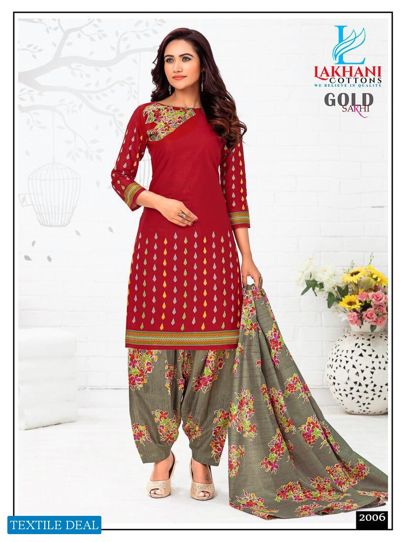 Lakhani Gold Sakhi Vol-2 Wholesale Printed Dress Material