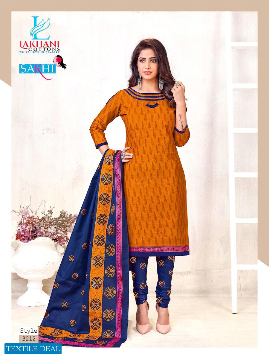 Lakhani Sakhi Vol-32 Wholesale Cotton Formal Dress Material