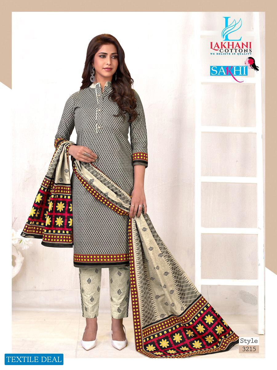 Lakhani Sakhi Vol-32 Wholesale Cotton Formal Dress Material