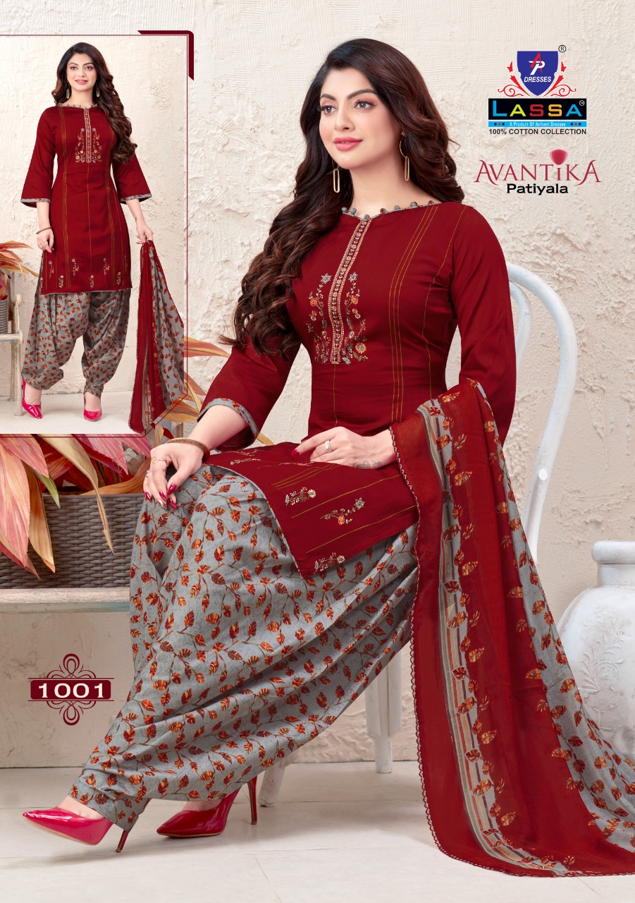 Lassa Avantika Patiyala Dress Material Catalogs