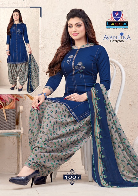 Lassa Avantika Patiyala Dress Material Catalogs