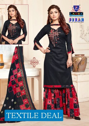 Lassa Fiyah Vol-2 Wholesale Simple Woman Dress Material