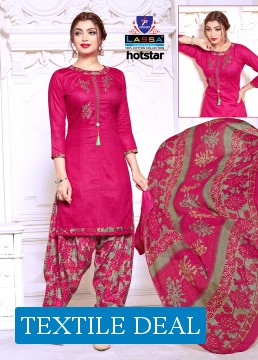 Lassa Hotstar Vol-3 wholesale Cotton Printed Dress Material