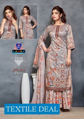 Lassa Kit ket Plazzo wholesale Dress Material