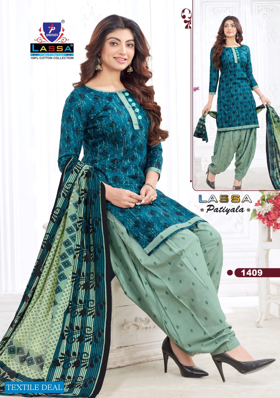 Lassa Patiyala Vol-14 Wholesale Patiyala Dress Material