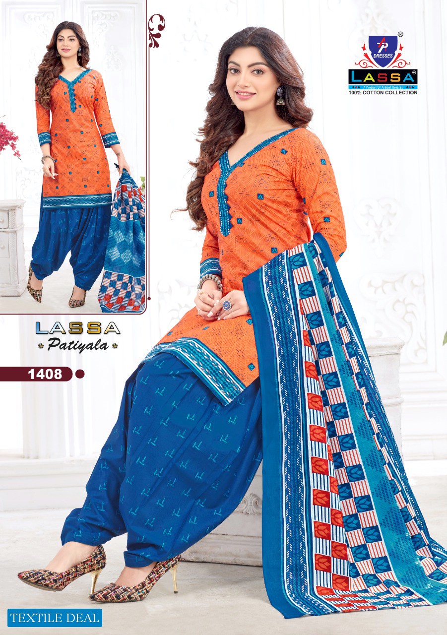 Lassa Patiyala Vol-14 Wholesale Patiyala Dress Material