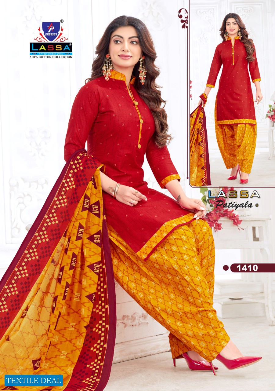 Lassa Patiyala Vol-14 Wholesale Patiyala Dress Material