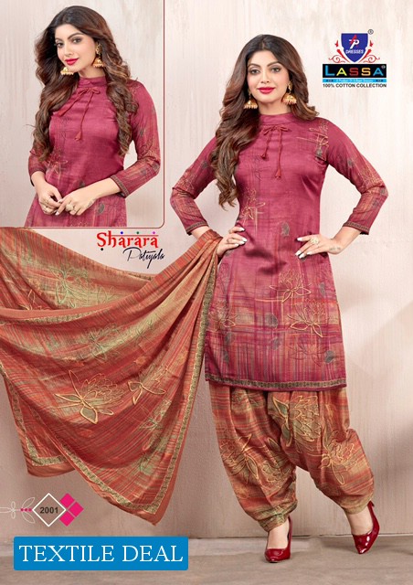 Lassa Sharara Patiyala Vol-2 Wholesale Printed Dress Material