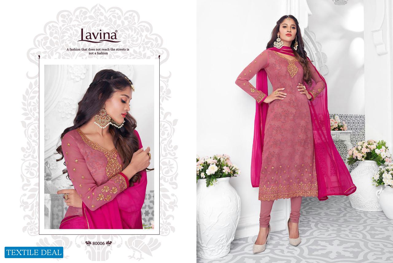 Lavina Nx Vol-8 Wholesale Straight Long salwar Kameez