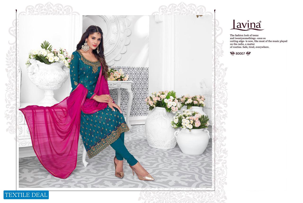 Lavina Nx Vol-8 Wholesale Straight Long salwar Kameez